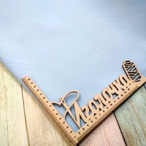 Габардин/бледно-голубой