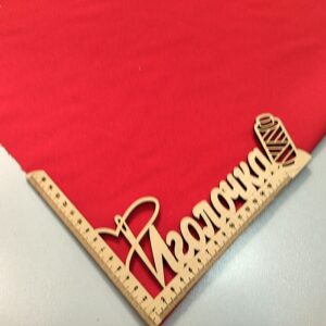 Габардин/алый